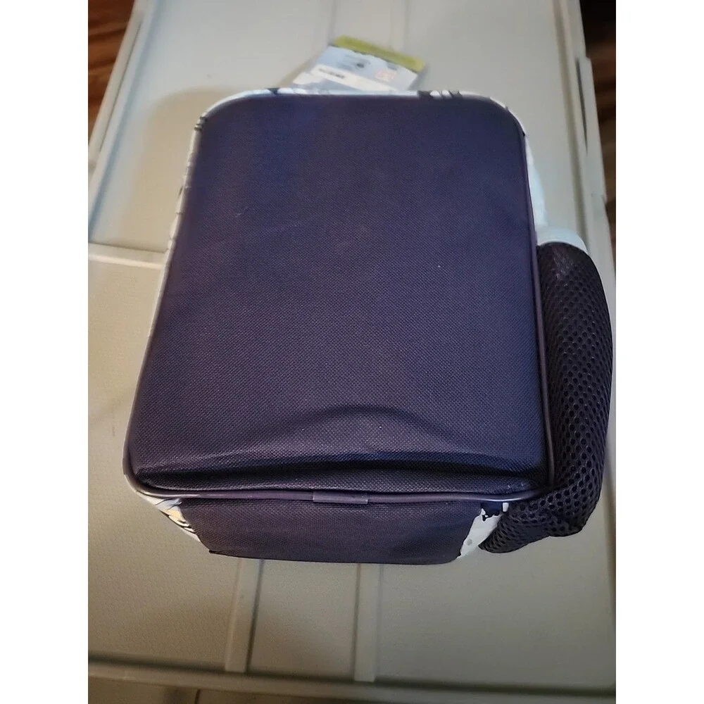 Bluey Insulated Kid’s Blue Lunch Bag with Mesh Pocket on Side NEW